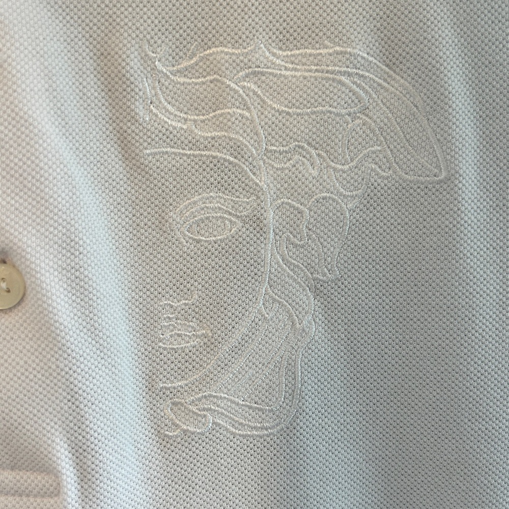 Authentic Versace polo shirt. Men, size large. Slim fit and almost brand new. - Picture 4 of 4